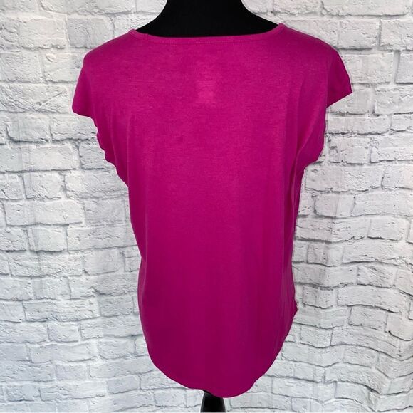 St. John’s Bay active v-cut top with pleated shoulder size petite LG - Picture 10 of 10